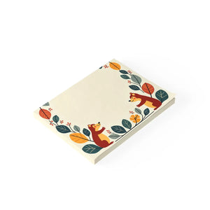 Exhilarating Squirrel Border Sticky Notes - Playful Charm - Dipaliz