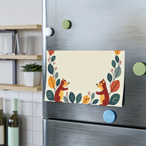 Exhilarating Squirrel Border Sticky Notes - Playful Charm - Dipaliz