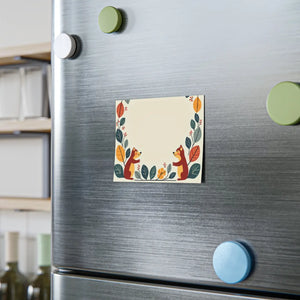 Exhilarating Squirrel Border Sticky Notes - Playful Charm - Dipaliz