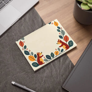 Exhilarating Squirrel Border Sticky Notes - Playful Charm - Dipaliz
