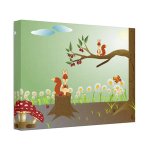 Semi Glossy Forest Artwork Print - Vibrant Woodland Decor - Dipaliz - Posters Prints & Visual