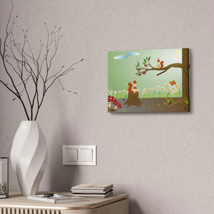 Semi Glossy Forest Artwork Print - Vibrant Woodland Decor - Dipaliz - Posters Prints & Visual