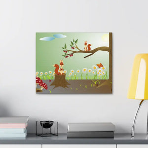 Semi Glossy Forest Artwork Print - Vibrant Woodland Decor - Dipaliz - Posters Prints & Visual