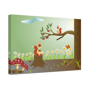 Semi Glossy Forest Artwork Print - Vibrant Woodland Decor - Dipaliz - Posters Prints & Visual