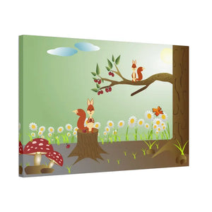 Semi Glossy Forest Artwork Print - Vibrant Woodland Decor - Dipaliz - Posters Prints & Visual