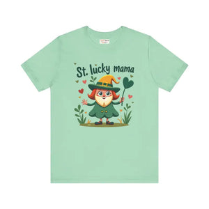Lucky Mama Patrick’s Day Tee - Vibrant Short Sleeve - Dipaliz - T-shirts