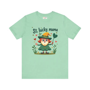 Vibrant Lucky Mama Tee - St. Patrick’s Day Cotton - Dipaliz - T-shirts