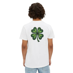 St Patricks Day Clover Pocket Tee - Festive Irish Shirt - Dipaliz - T-shirts