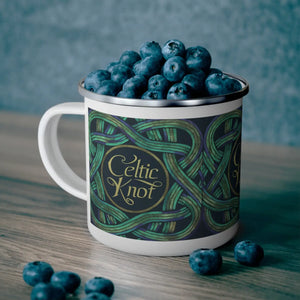 St Patricks Day Enamel Mug - Irish Spirit Steel - Dipaliz - Mugs