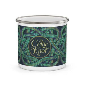 St Patricks Day Enamel Mug - Irish Spirit Steel - Dipaliz - Mugs