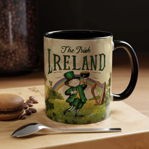Trendy Accent Coffee Mug - Bold Ceramic 11oz - Dipaliz - Mugs