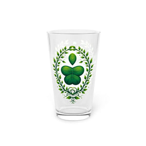 Chic St. Patrick’s Shamrock Pint Glass 16oz - Dipaliz - Beer Glasses