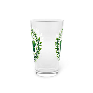 Chic St. Patrick’s Shamrock Pint Glass 16oz - Dipaliz - Beer Glasses
