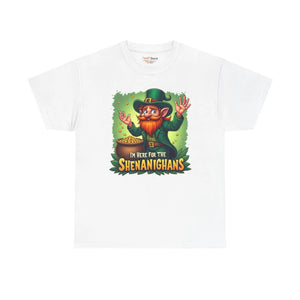 Shenanigans Heavy Cotton Tee - Rock St Patrick Style - Dipaliz - T-shirts