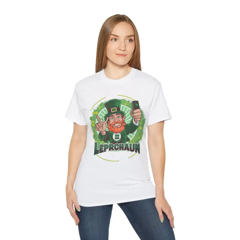 Celebrate in Style: Unisex Ultra Cotton Patrick’s Day Tee - White / s T-shirt