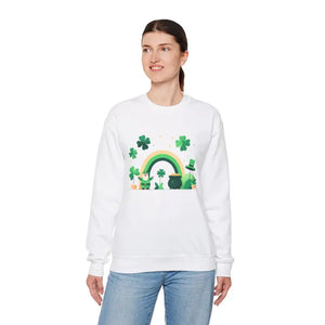 Lucky Irish Unisex Heavy Blend Crewneck Sweatshirt - Dipaliz - Sweatshirts