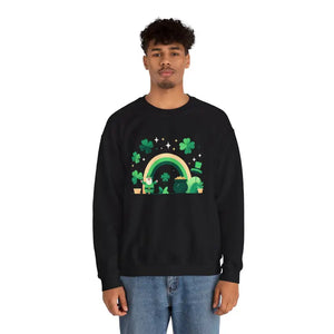 Lucky Irish Unisex Heavy Blend Crewneck Sweatshirt - Dipaliz - Sweatshirts