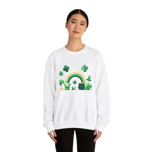 Lucky Irish Unisex Heavy Blend Crewneck Sweatshirt - Dipaliz - Sweatshirts