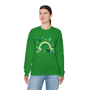 Lucky Irish Unisex Heavy Blend Crewneck Sweatshirt - Dipaliz - Sweatshirts