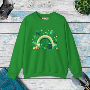 Lucky Irish Unisex Heavy Blend Crewneck Sweatshirt - Dipaliz - Green / s - Sweatshirts