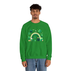 Lucky Irish Unisex Heavy Blend Crewneck Sweatshirt - Dipaliz - Sweatshirts