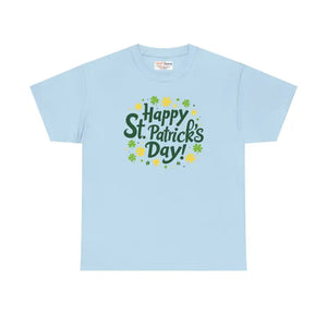 Rockin Patricks Day Heavy Cotton Tee - Unisex Style - Dipaliz - Light Blue / s - T-shirts