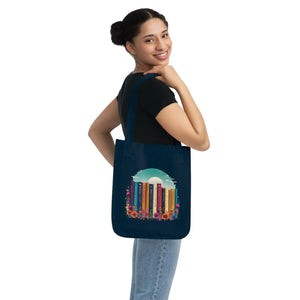 Eco-friendly Canvas Tote - Natures Bliss Floral - Dipaliz - Bags