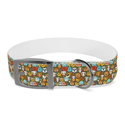 Upgrade your Pup’s Look with Stain-resistant Elegance Dog Collar - m / Gun Metal / Tpu Pets