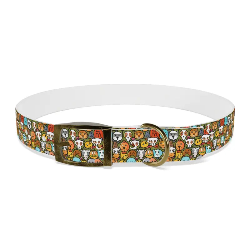 Upgrade your Pup’s Look with Stain-resistant Elegance Dog Collar - Xl / Vintage Brass / Tpu Pets