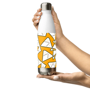 Glossy Stainless Steel Water Bottle - Chic Travel - Dipaliz - Bottles