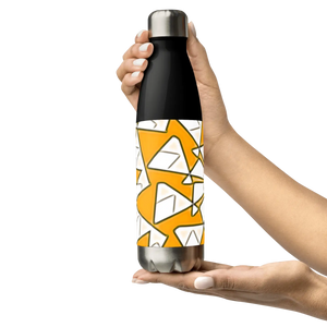 Glossy Stainless Steel Water Bottle - Chic Travel - Dipaliz - Bottles