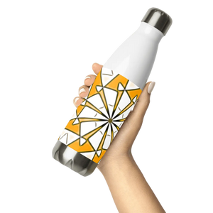 Glossy Stainless Steel Water Bottle - Chic Travel - Dipaliz - Bottles