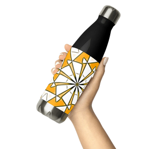 Glossy Stainless Steel Water Bottle - Chic Travel - Dipaliz - Bottles