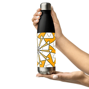 Glossy Stainless Steel Water Bottle - Chic Travel - Dipaliz - Bottles