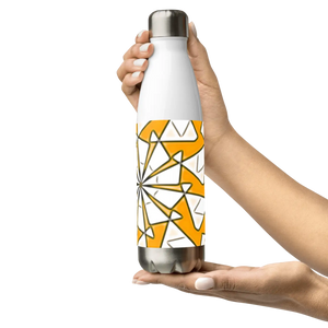 Glossy Stainless Steel Water Bottle - Chic Travel - Dipaliz - Bottles