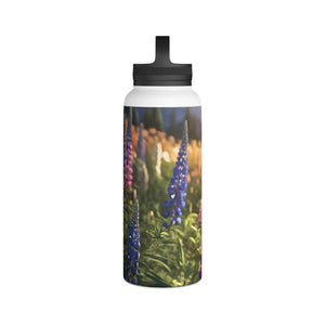 Vibrant Stainless Steel Water Bottle - Chic Travel - Dipaliz - Bottles