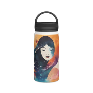 Virgo Stainless Steel Water Bottle - Handle Lid - Dipaliz - Bottles