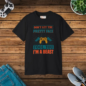 Ultra Cotton Tee Beast Mode Gaming Shirt - Dipaliz - Black / s - T-shirts