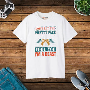 Ultra Cotton Tee Beast Mode Gaming Shirt - Dipaliz - White / s - T-shirts