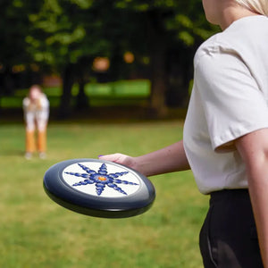 Wham o Star Pattern Frisbee - Ultimate Outdoor Fun - Dipaliz - Sporting Goods