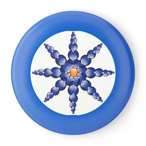 Wham o Star Pattern Frisbee - Ultimate Outdoor Fun - Dipaliz - Blue / 10.9’’ - Sporting Goods