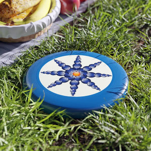 Wham o Star Pattern Frisbee - Ultimate Outdoor Fun - Dipaliz - Sporting Goods