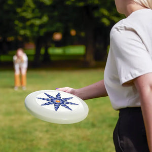 Wham o Star Pattern Frisbee - Ultimate Outdoor Fun - Dipaliz - Sporting Goods