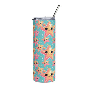 Starfish Pattern Tumblers 20oz Stainless Steel - Dipaliz