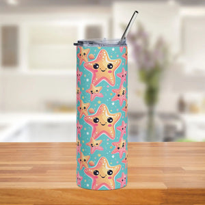 Starfish Pattern Tumblers 20oz Stainless Steel - Dipaliz