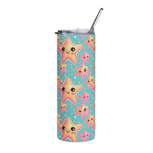 Starfish Pattern Tumblers 20oz Stainless Steel - Dipaliz