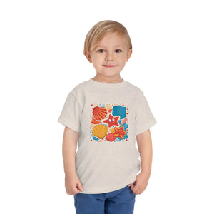 Enchanting Starfish Toddler Tees Soft Cotton - Dipaliz - T-shirts