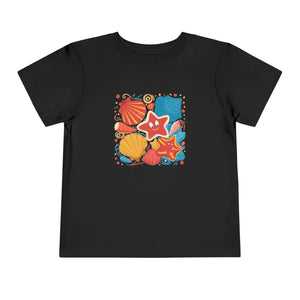 Enchanting Starfish Toddler Tees Soft Cotton - Dipaliz - T-shirts
