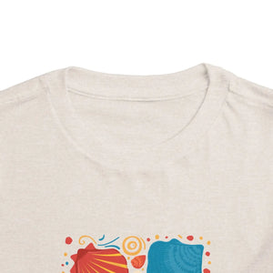 Enchanting Starfish Toddler Tees Soft Cotton - Dipaliz - T-shirts