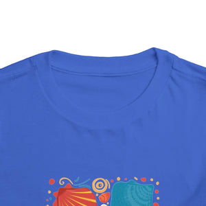 Enchanting Starfish Toddler Tees Soft Cotton - Dipaliz - T-shirts